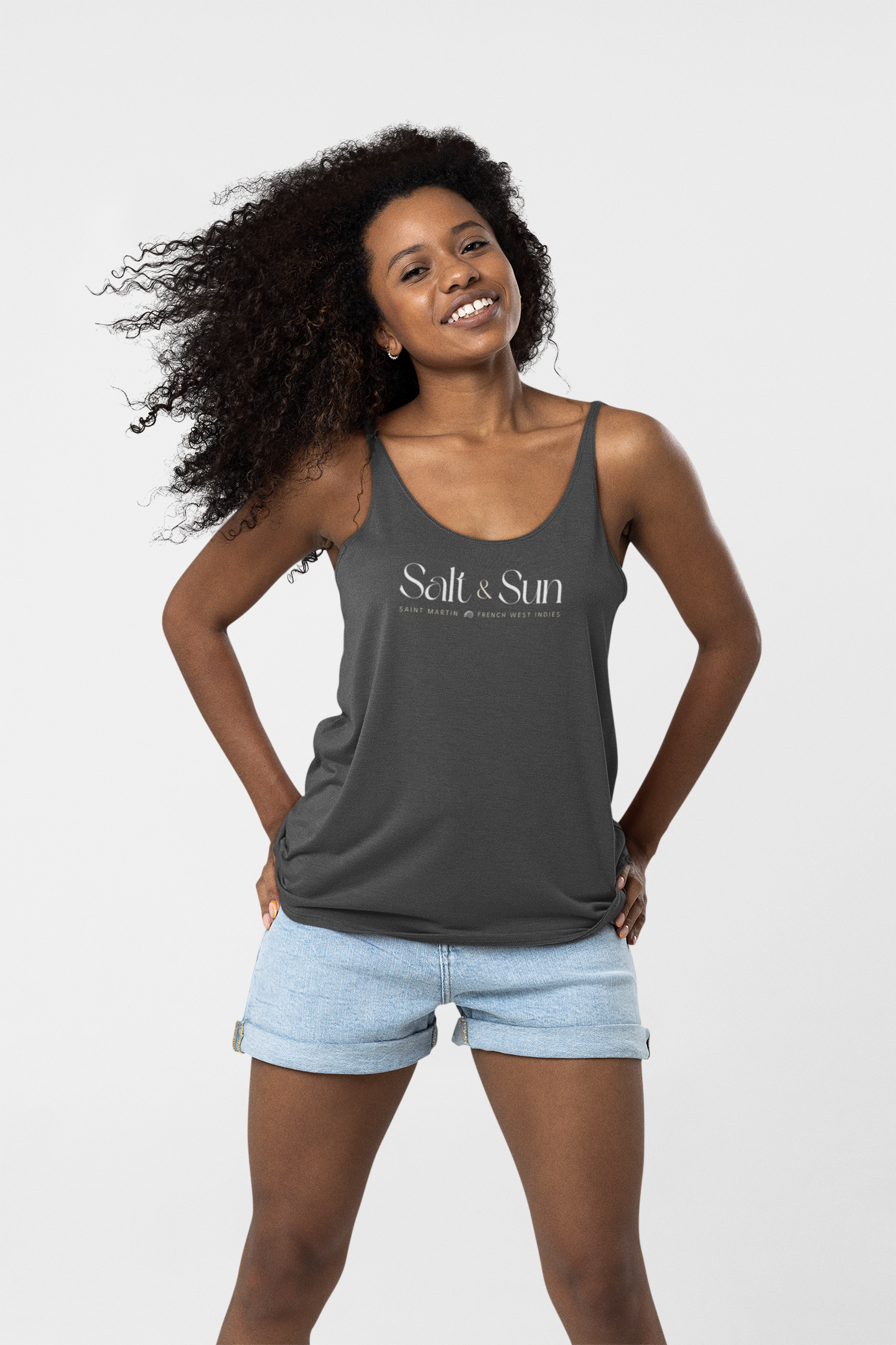 Salt & Sun Racerback Tank Top — Women’s Beachy Summer Tank